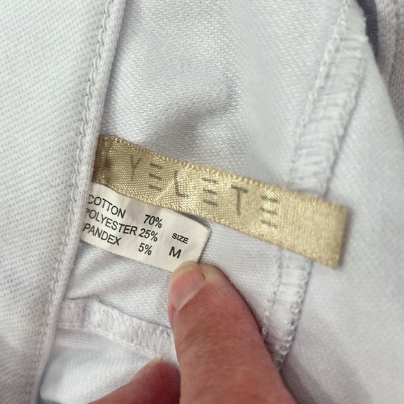 YELETE WHITE SKINNY JEGGING JEANS - Picture 6 of 8